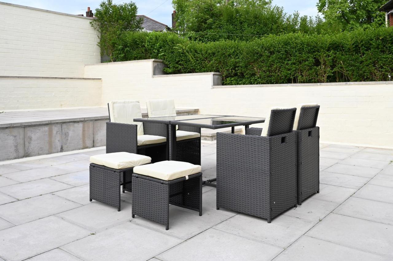Sleek And Stylish 3 Bed In Bolton - Garden - Parking Villa Dış mekan fotoğraf